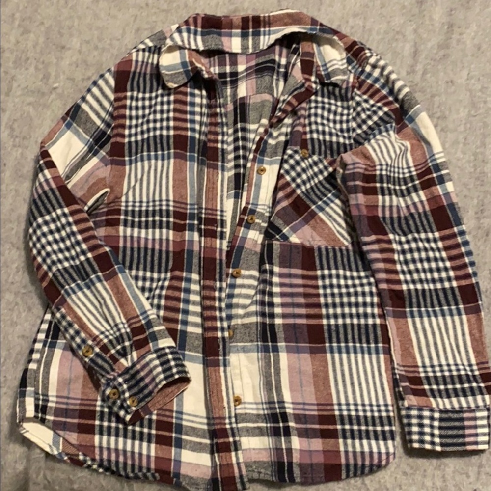 Button down flannel